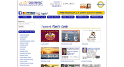 Desktop Screenshot of lgcardprinting.com